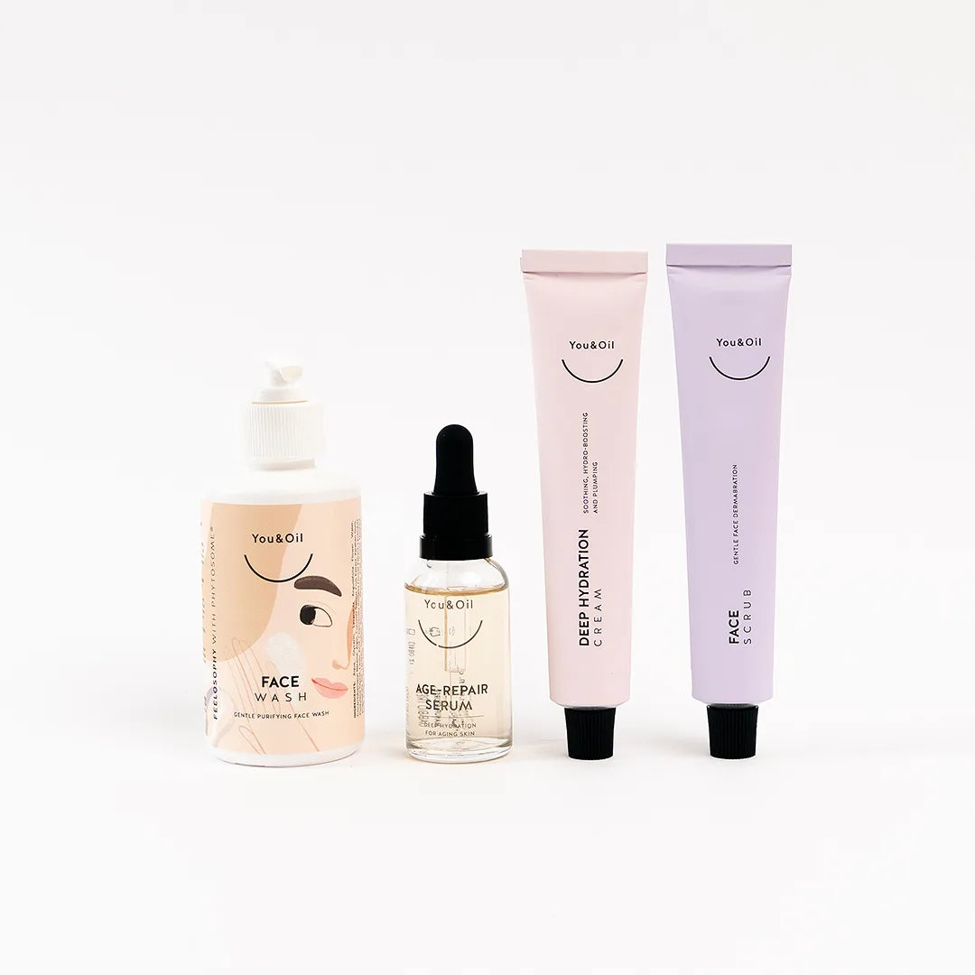 You & Oil „Maxi“ rinkinys ir intensyviai drėkinantis veido kremas