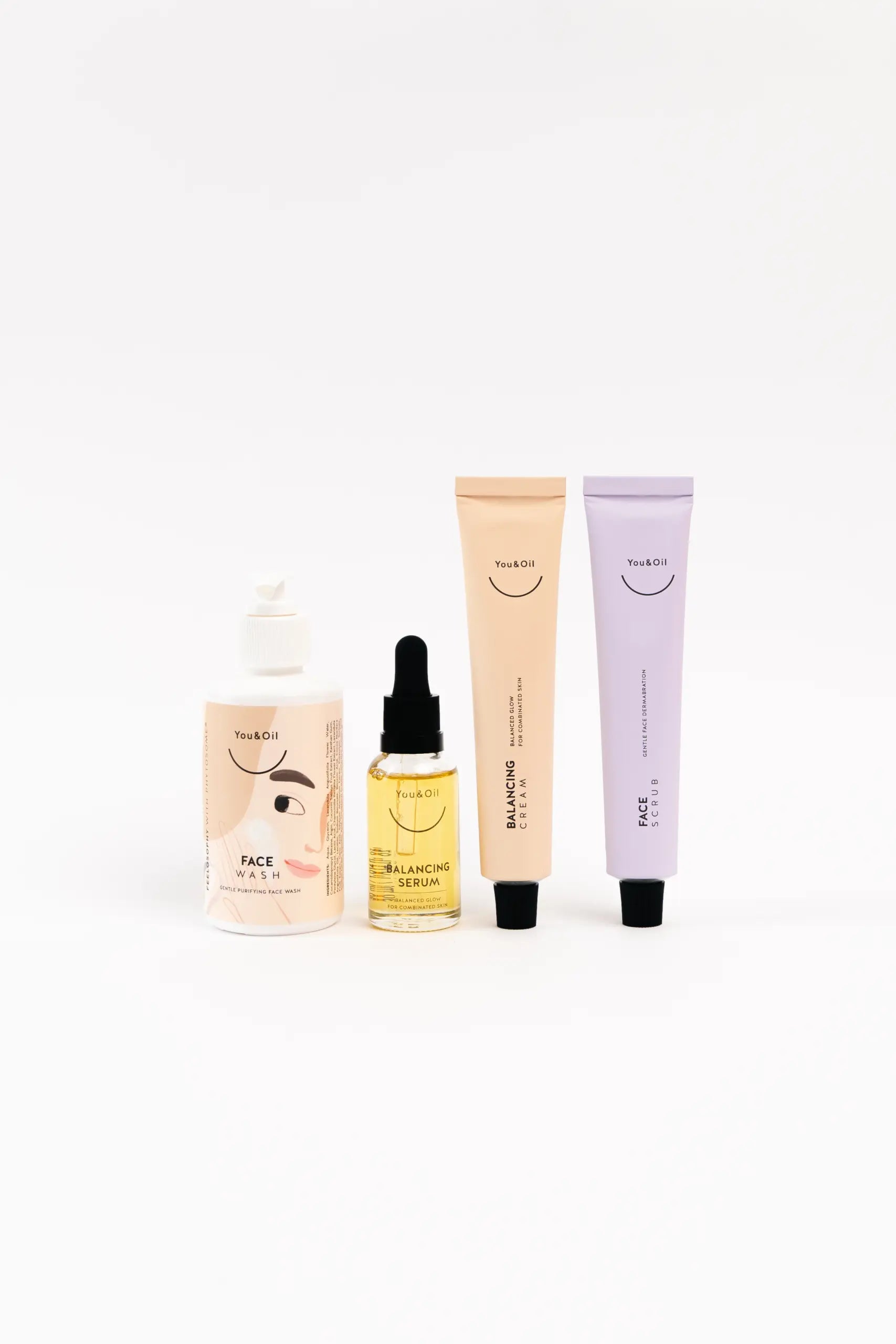 You & Oil „Maxi“ rinkinys ir veido kremas riebiai odai